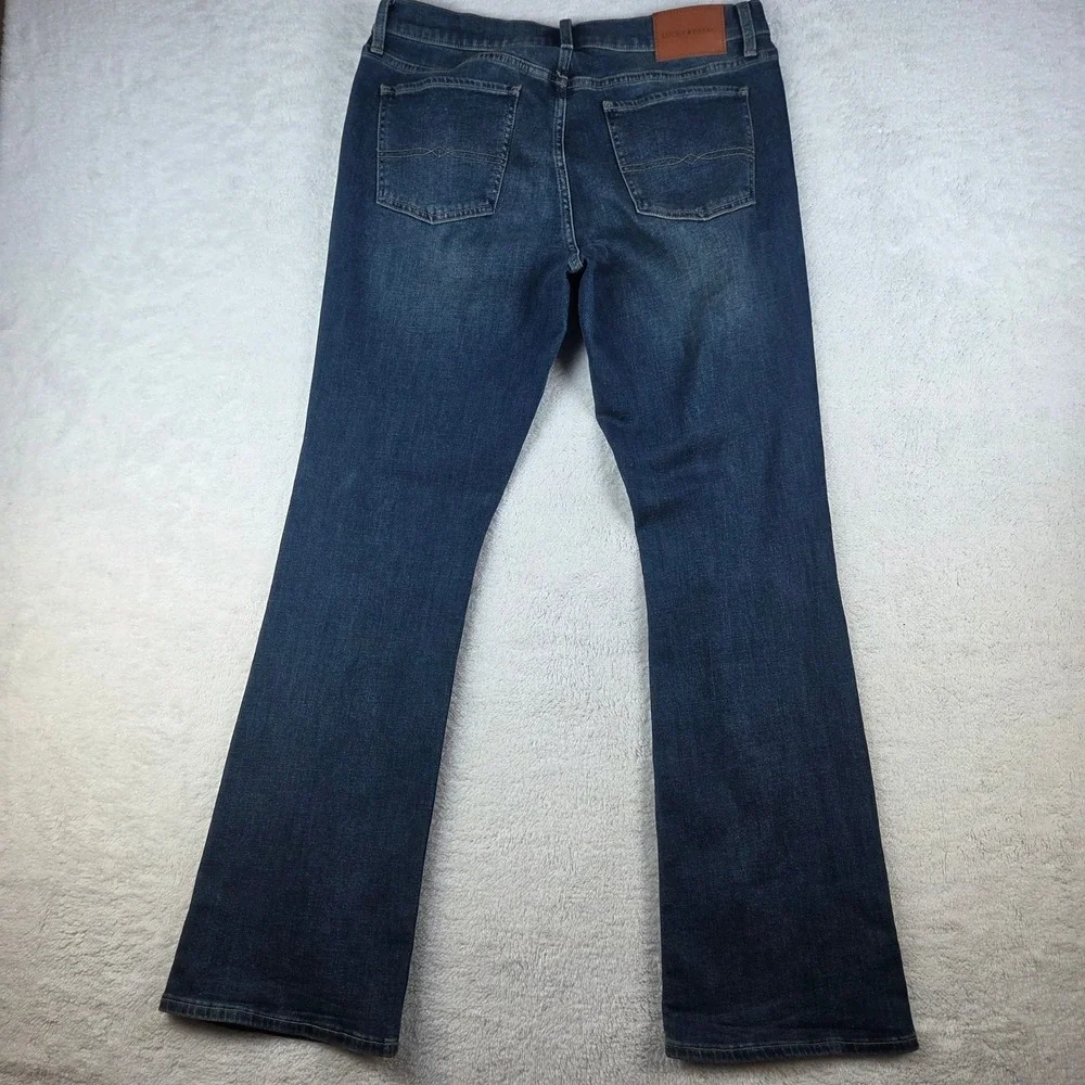 Lucky Brand Womens Jeans Bootcut Flare Blue Denim Size 14/32 R